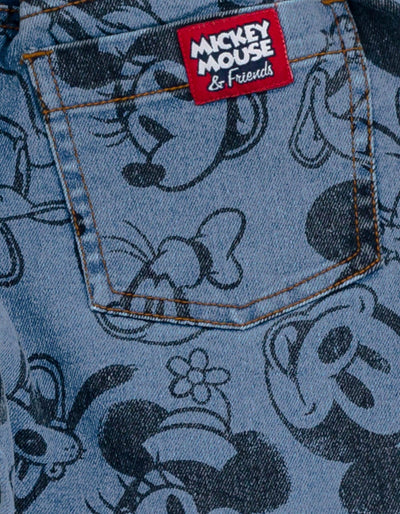 Disney Mickey Mouse Denim Pants Jeans - imagikids