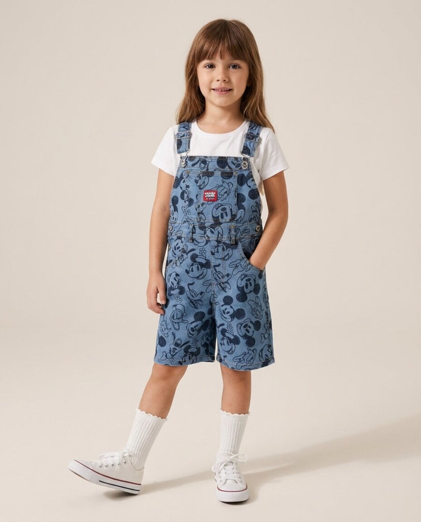 Disney Mickey Mouse Short Overalls