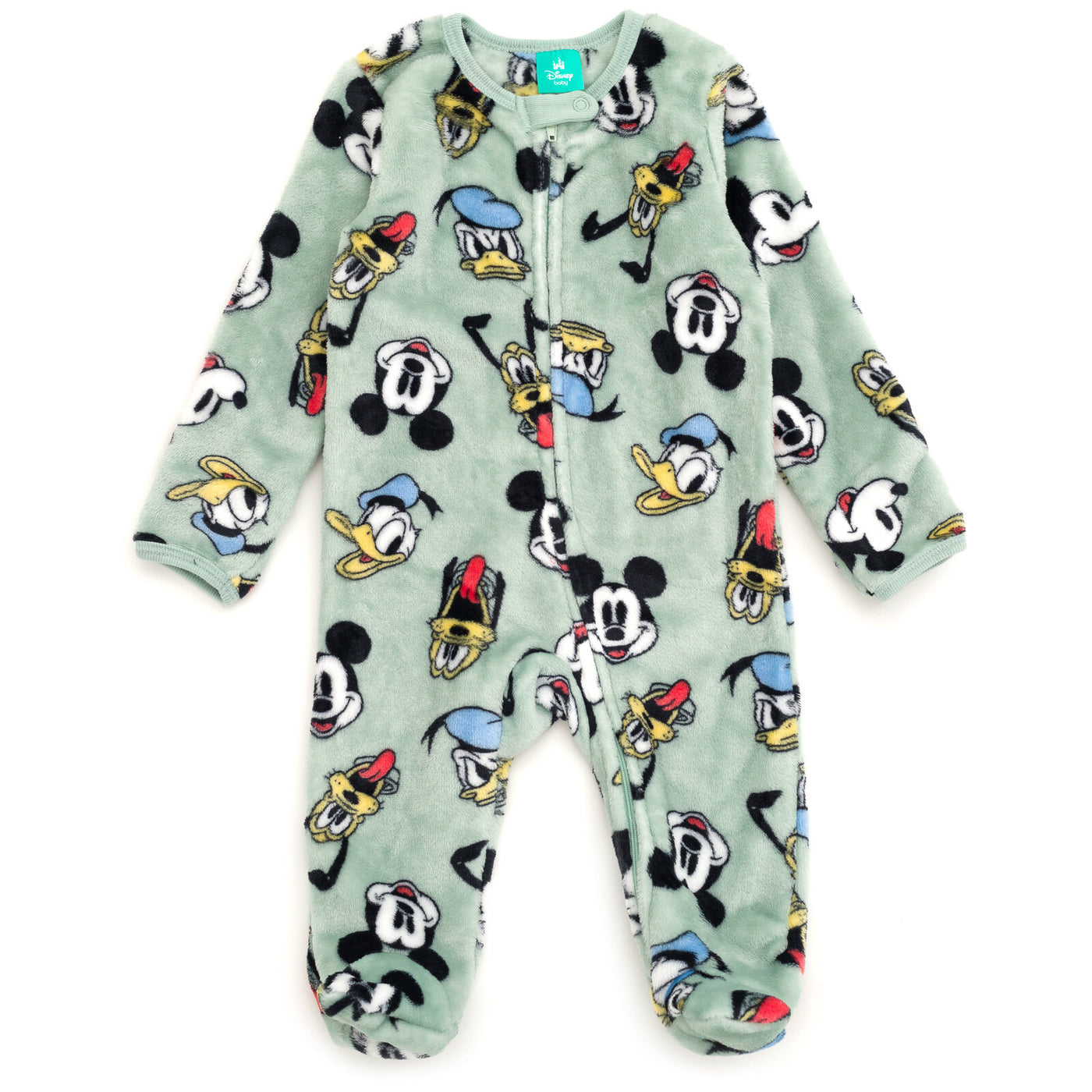 Disney Mickey Mouse Fleece 2 Pack Coveralls Woobie