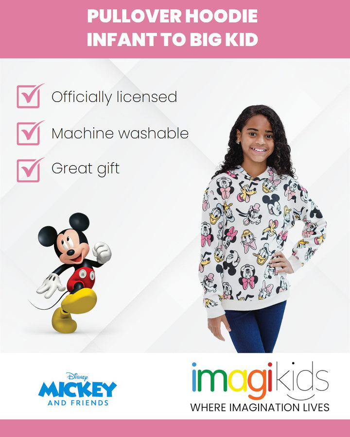 Disney Mickey Mouse Fleece Pullover Hoodie - imagikids