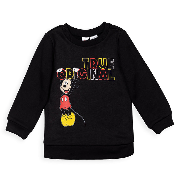 Disney Mickey Mouse Fleece Pullover Sweatshirt