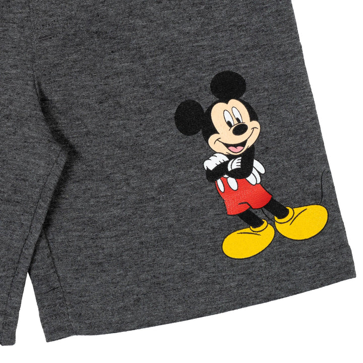 Disney Mickey Mouse French Terry 3 Pack Shorts - imagikids