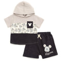 Disney Mickey Mouse Pullover Hoodie and French Terry Shorts