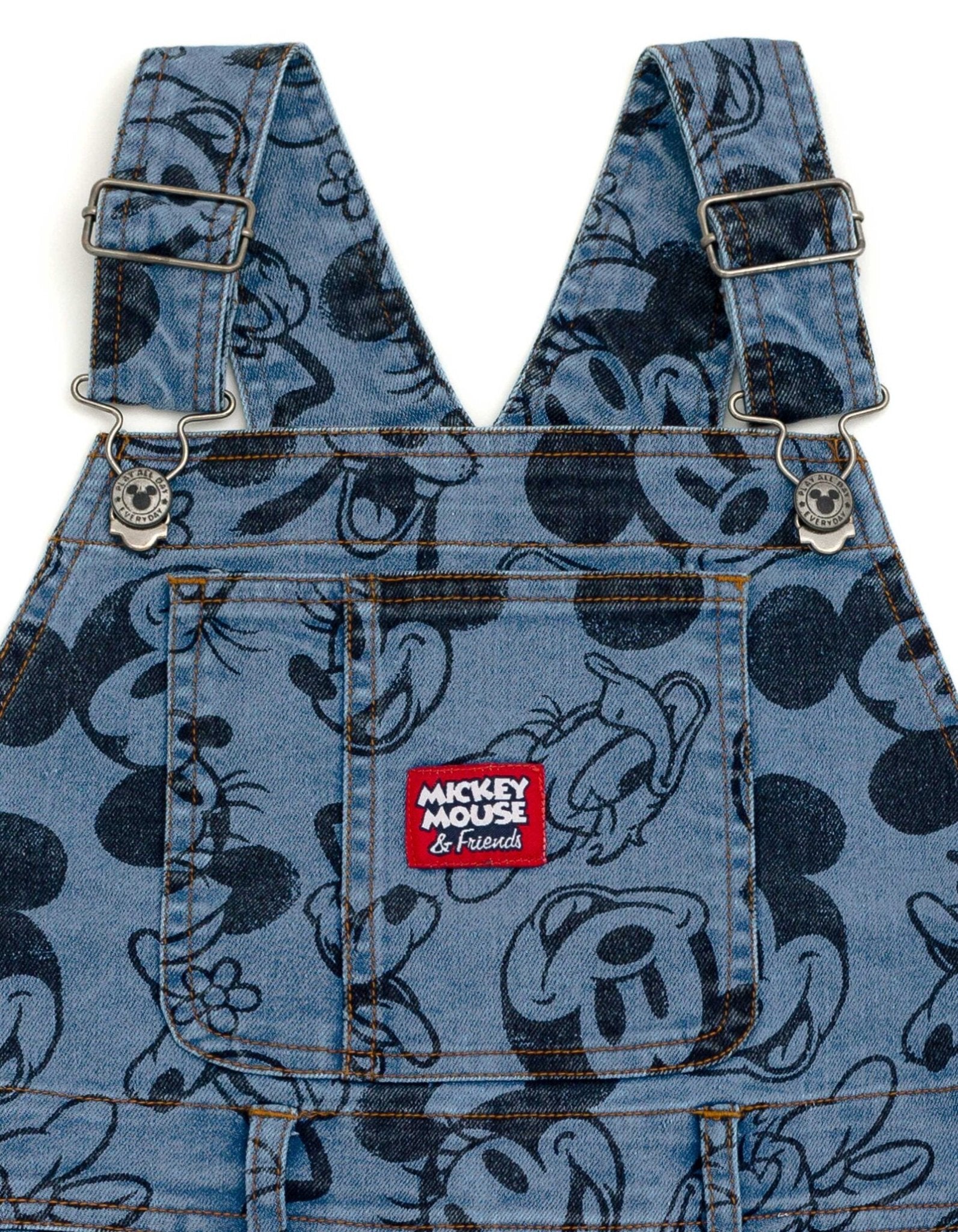 Mickey and friends overalls offers 2t