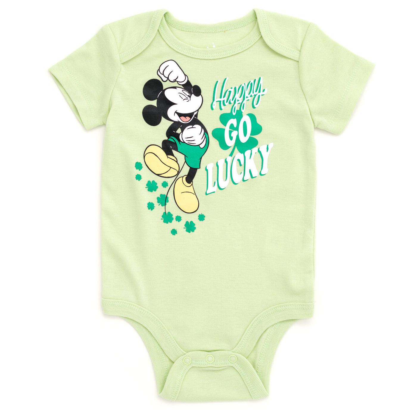 Disney Mickey Mouse St. Patrick's Day Bodysuit