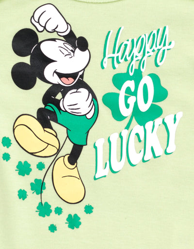 Disney Mickey Mouse St. Patrick's Day Bodysuit