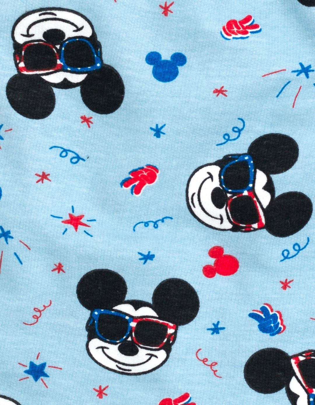 Disney Mickey Mouse T-Shirt and French Terry Shorts Outfit Set - imagikids