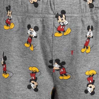 Disney Mickey Mouse T-Shirt and French Terry Shorts Outfit Set - imagikids