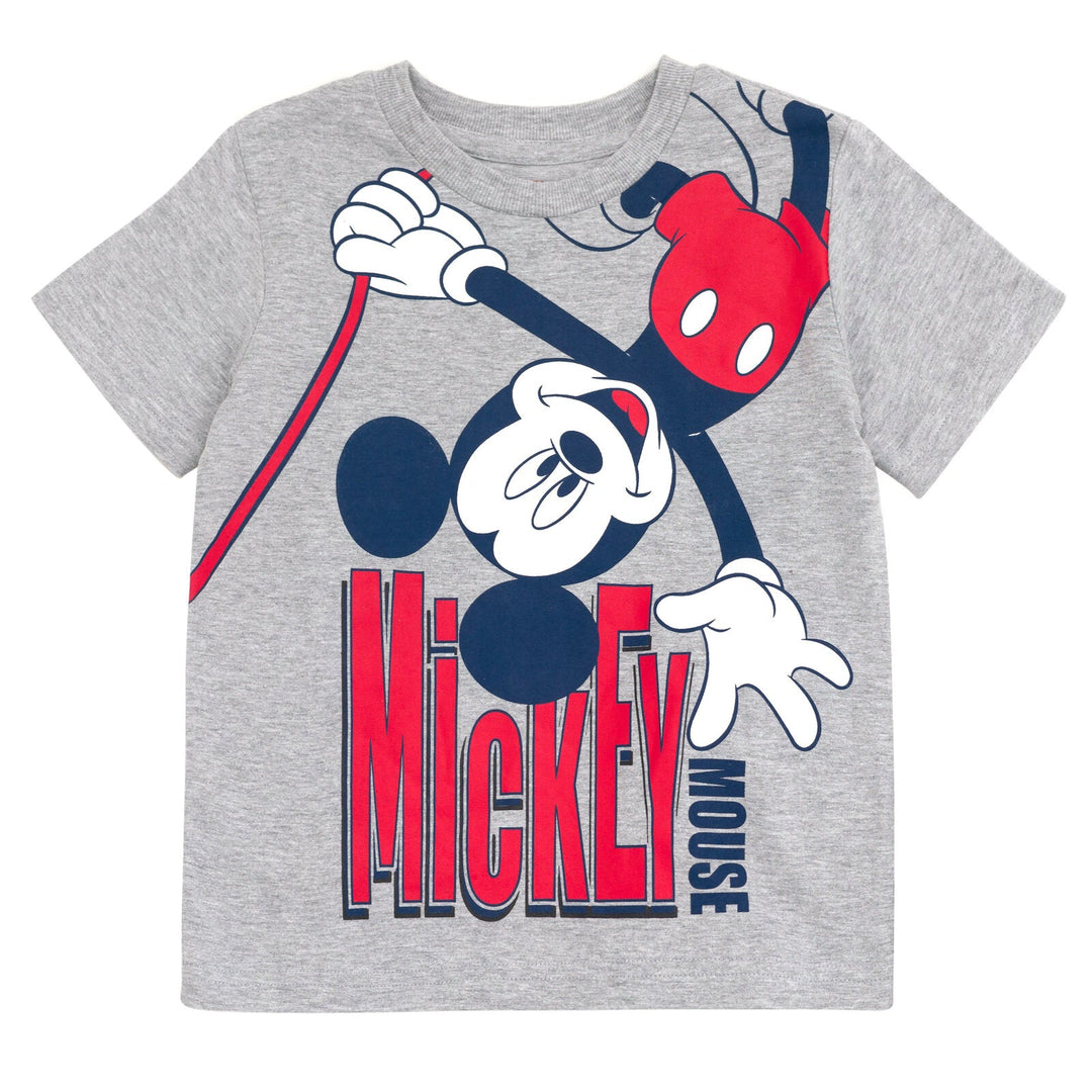 Disney Mickey Mouse T-Shirt and Mesh Shorts Outfit Set - imagikids