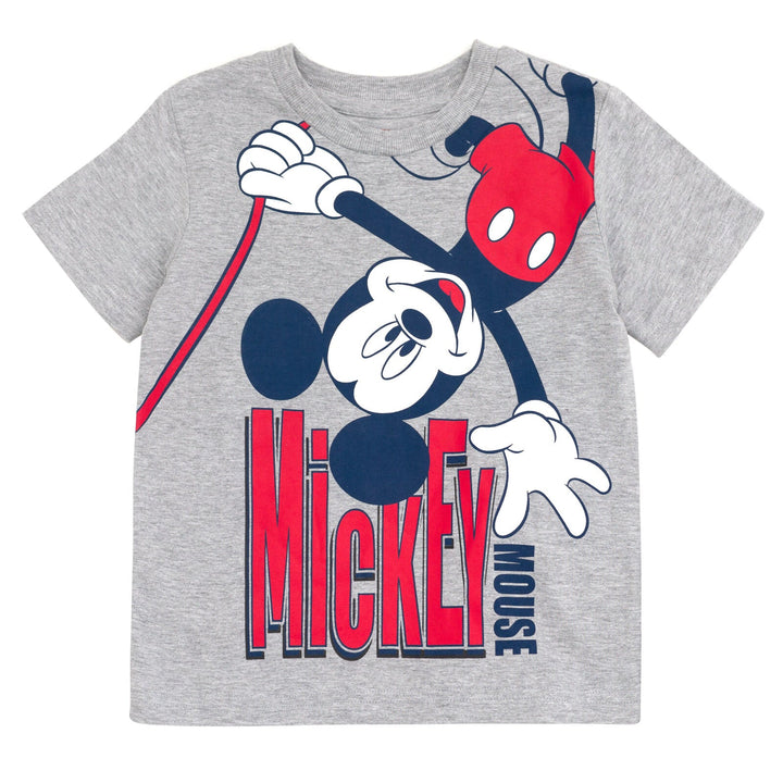 Disney Mickey Mouse T-Shirt and Mesh Shorts Outfit Set - imagikids