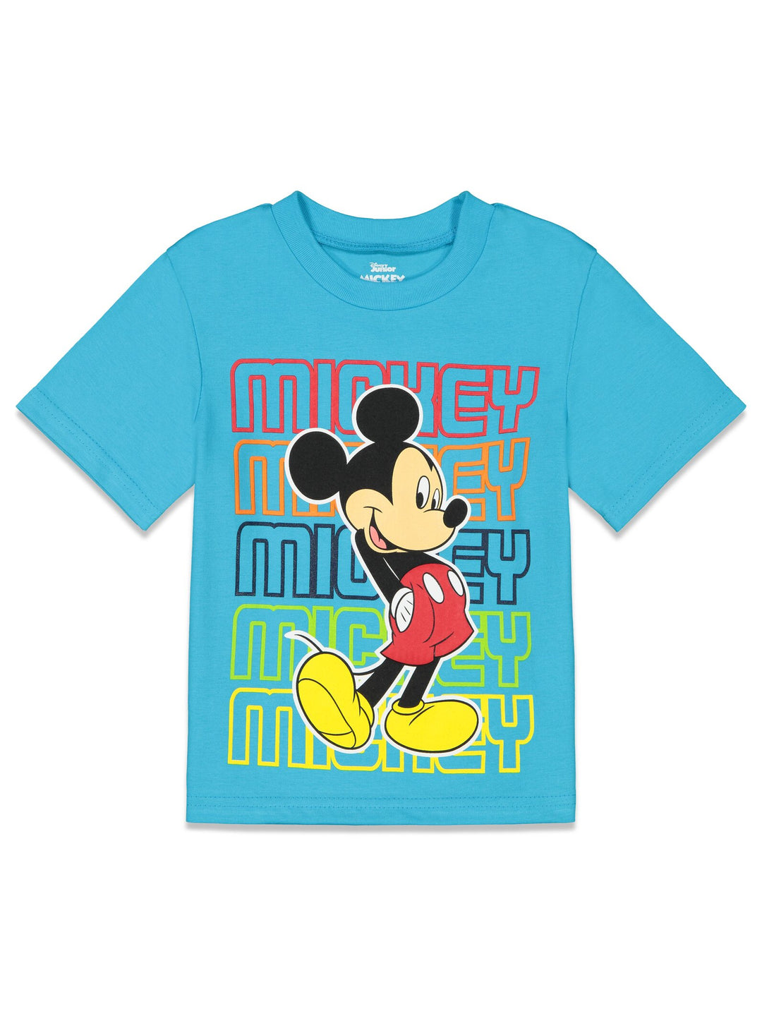 Conjunto de camiseta gráfica y pantalones cortos de Mickey Mouse