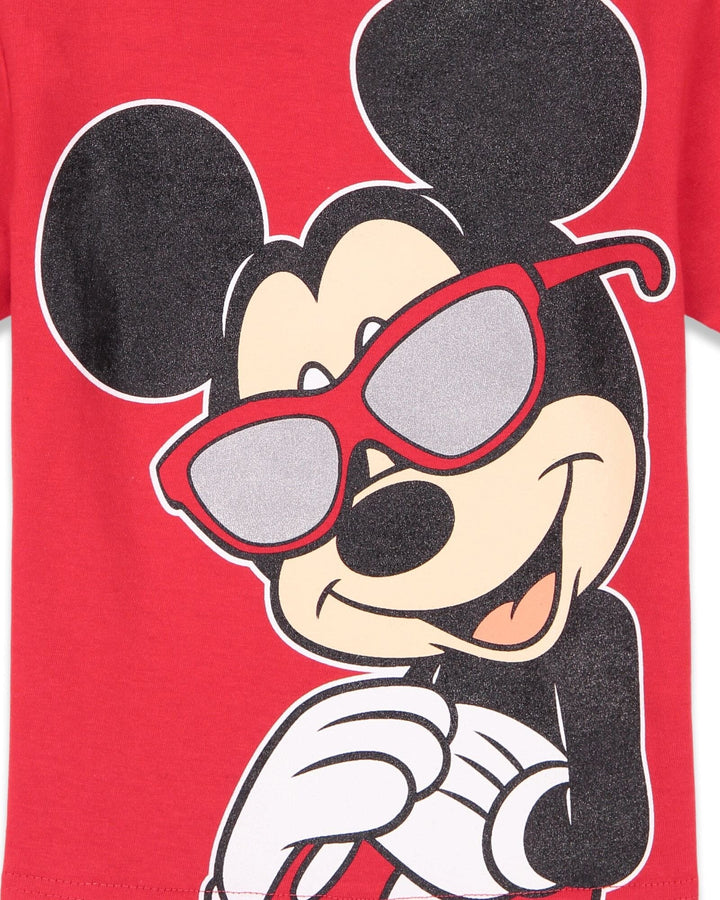 Disney Mickey Mouse T-Shirt and Shorts Outfit Set - imagikids