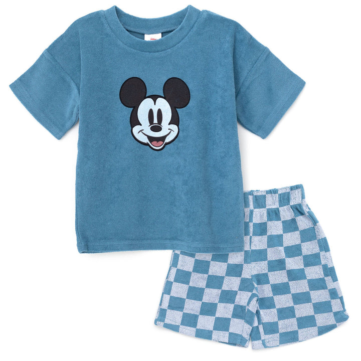 Disney Mickey Mouse T-Shirt and Shorts Outfit Set - imagikids