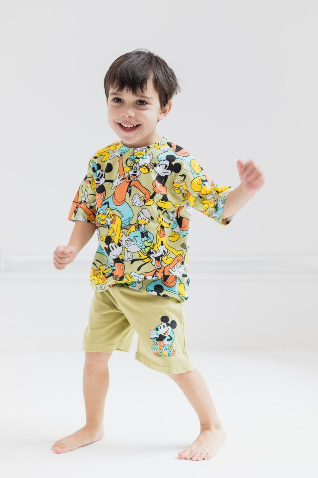 Disney Mickey Mouse T-Shirt and Shorts Outfit Set - imagikids