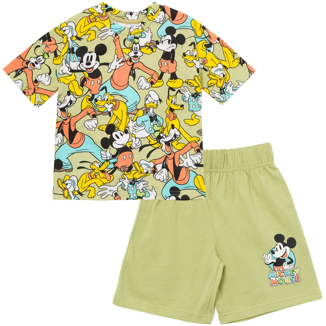 Disney Mickey Mouse T-Shirt and Shorts Outfit Set - imagikids