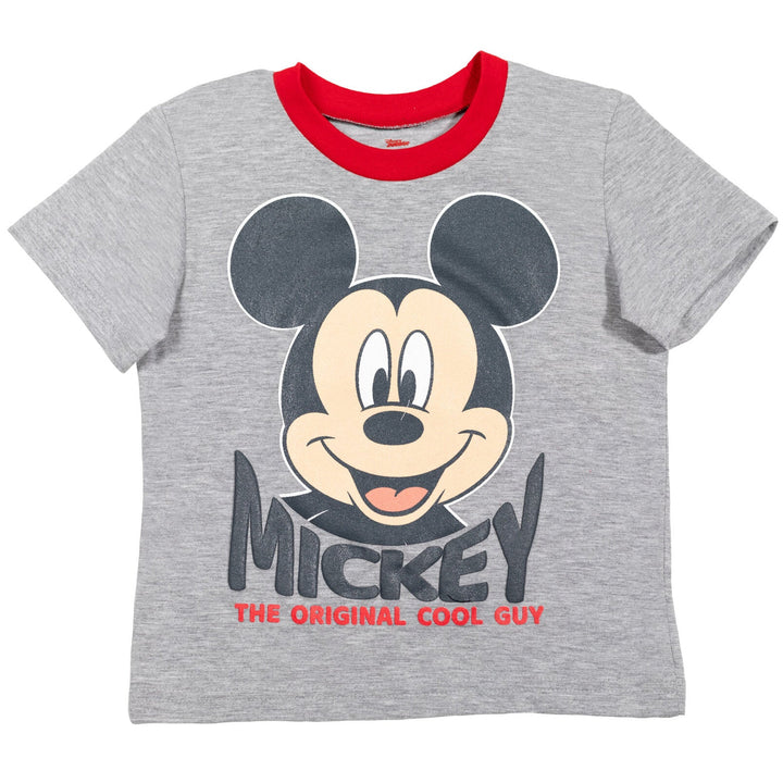 Disney Mickey Mouse T-Shirts and French Terry Shorts - imagikids