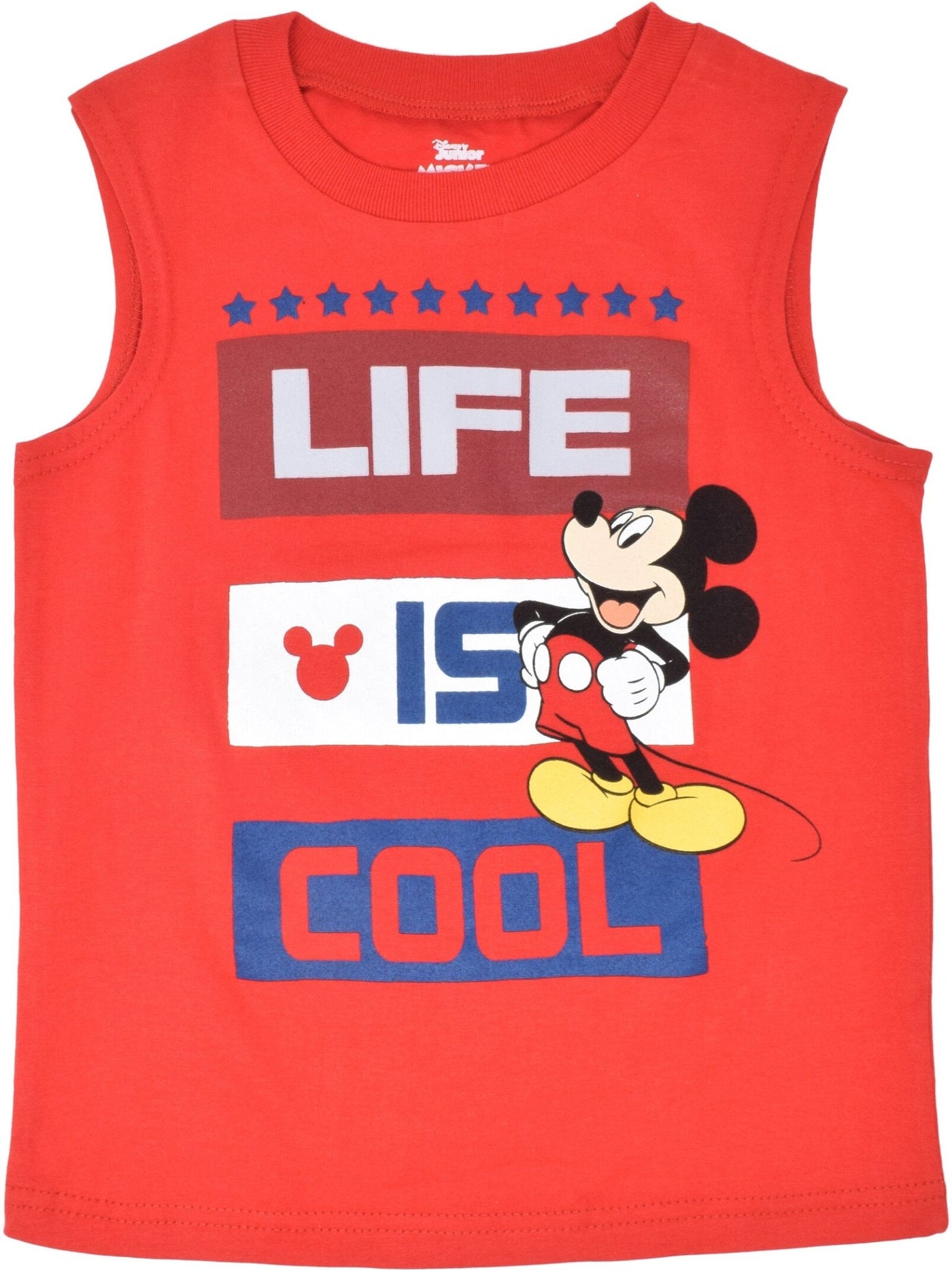 Disney Mickey Mouse Tank Top and Mesh Shorts Outfit Set - imagikids