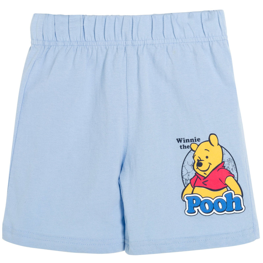 Disney Mickey Mouse Winnie the Pooh Winnie the Pooh T-Shirt and Shorts Outfit Set - imagikids