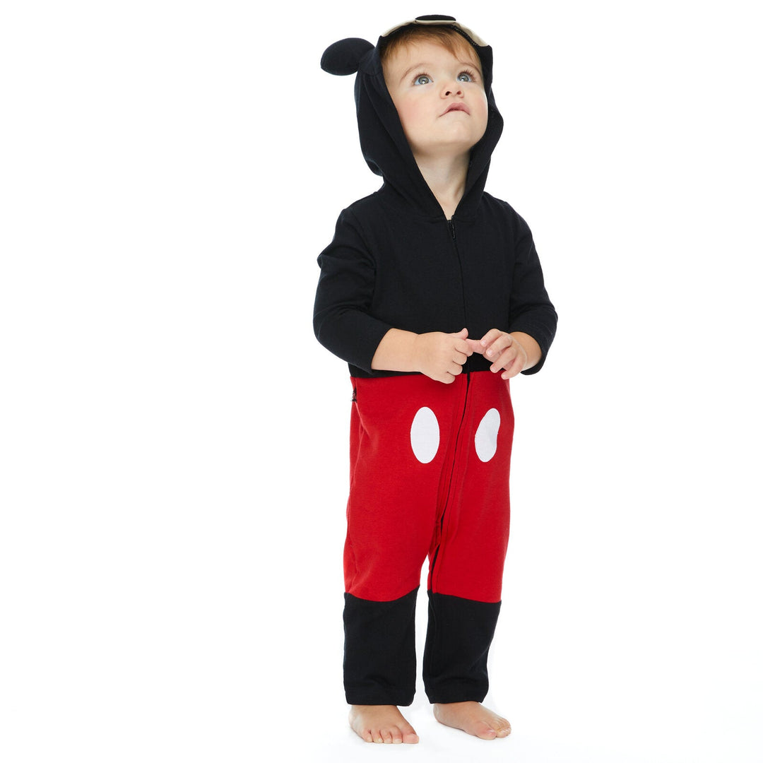 Disney Mickey Mouse Zip Up Coverall - imagikids