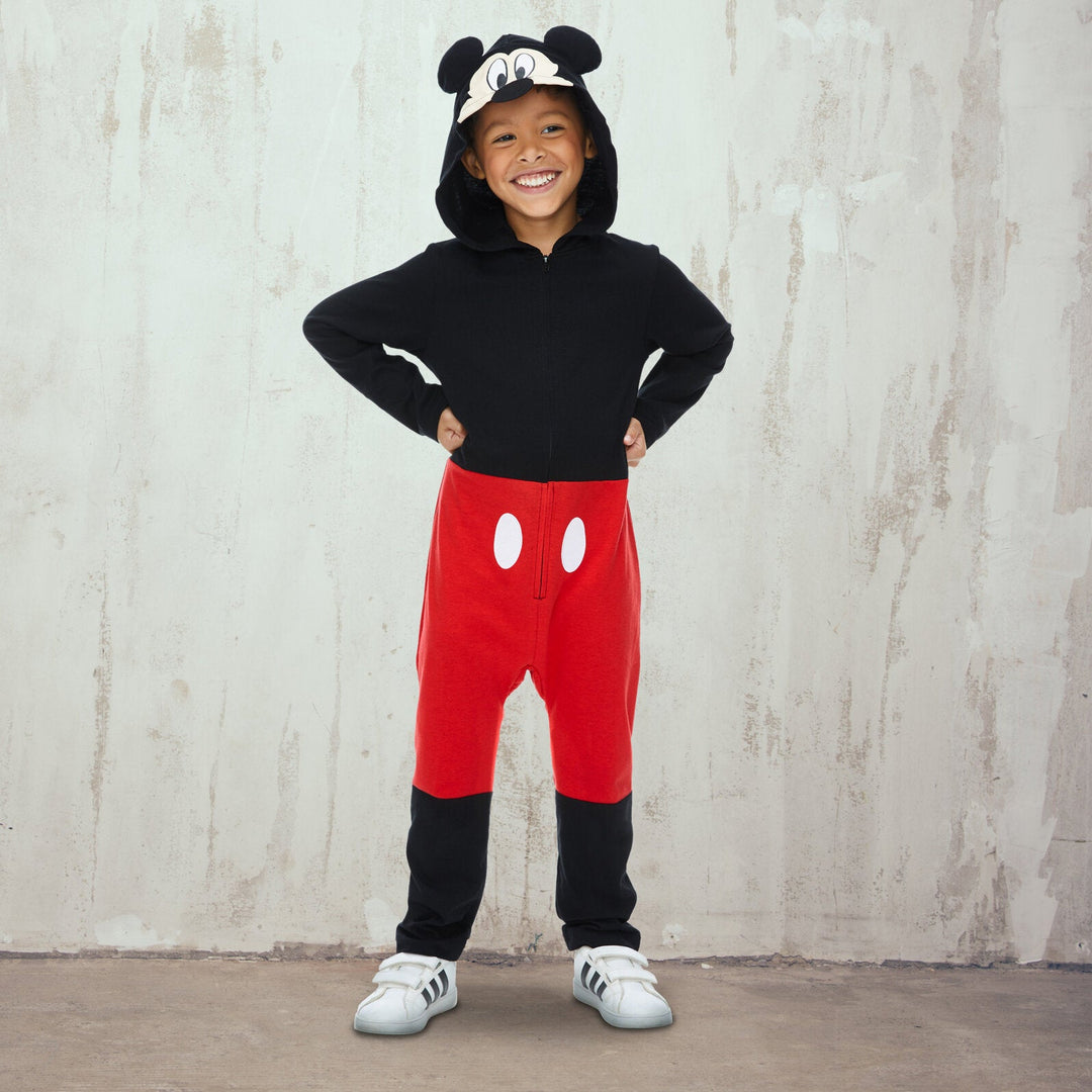 Disney Mickey Mouse Zip Up Coverall - imagikids