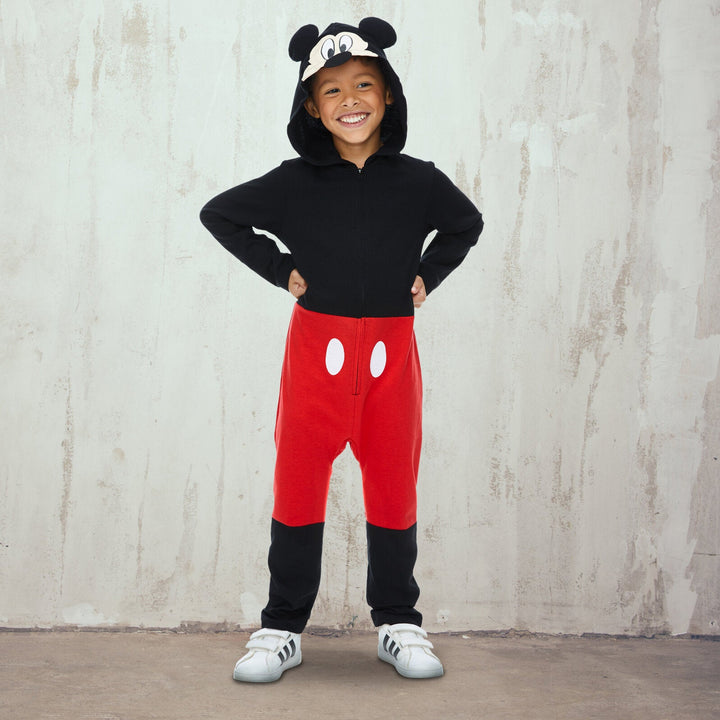 Disney Mickey Mouse Zip Up Coverall - imagikids