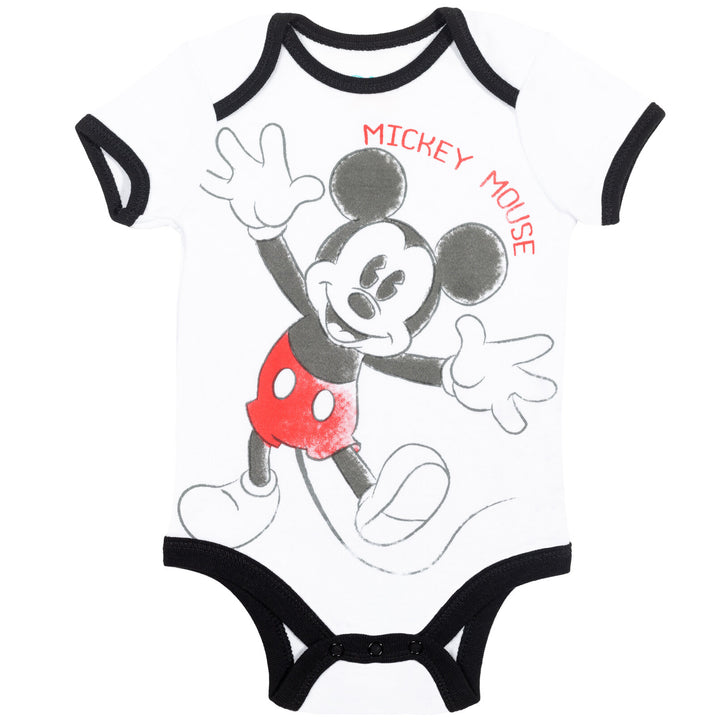 Conjunto de 10 piezas de Mickey Mouse y canastilla