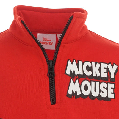 Disney Mickey Mouse Zip Up Sweatshirt and Pants Set - imagikids