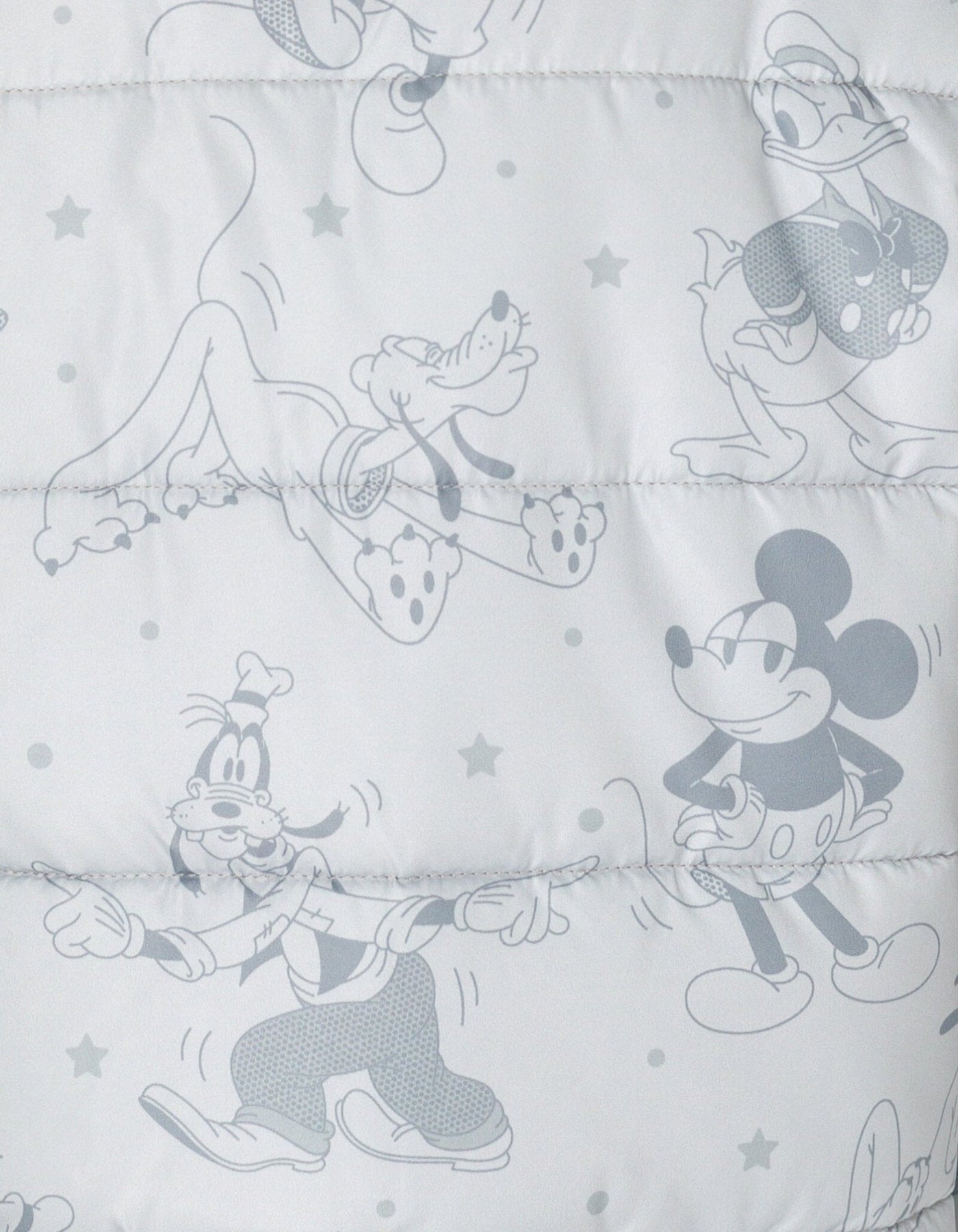 Disney Mickey Mouse Zip Up Winter Coat Puffer Jacket - imagikids