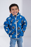 Disney Mickey Mouse Zip Up Winter Coat Puffer Jacket Toddler to Little Kid