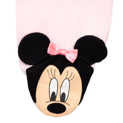 Disney Minnie Mouse 2 Pack Zip Up Sleep N' Play Coveralls - imagikids