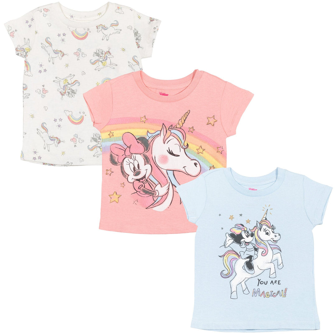 Disney Minnie Mouse 3 Pack T-Shirts - imagikids