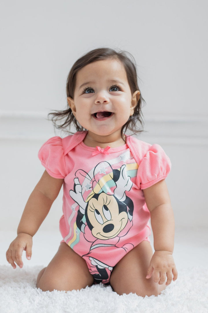 Disney Minnie Mouse 5 Pack Bodysuits - imagikids