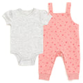 Disney Minnie Mouse Bodysuit and Overall Outfit Set
