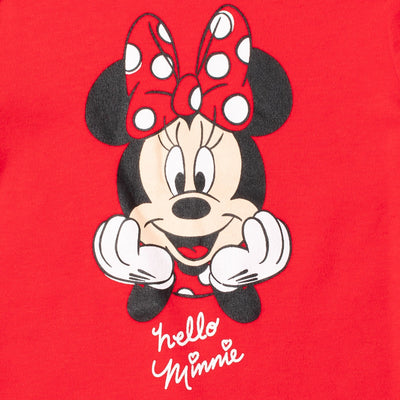 Disney Minnie Mouse Bodysuit Pants and Headband 3 Piece Outfit Set - imagikids