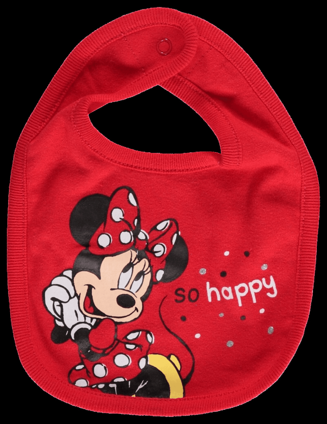 Disney Minnie Mouse Bodysuit Pants Bib and Hat 4 Piece Outfit Set - imagikids