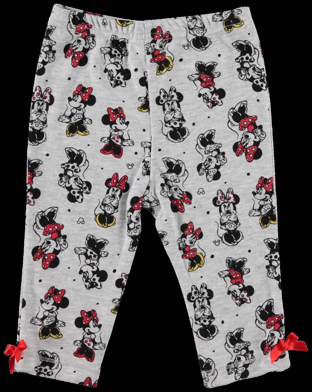 Disney Minnie Mouse Bodysuit Pants Bib and Hat 4 Piece Outfit Set - imagikids