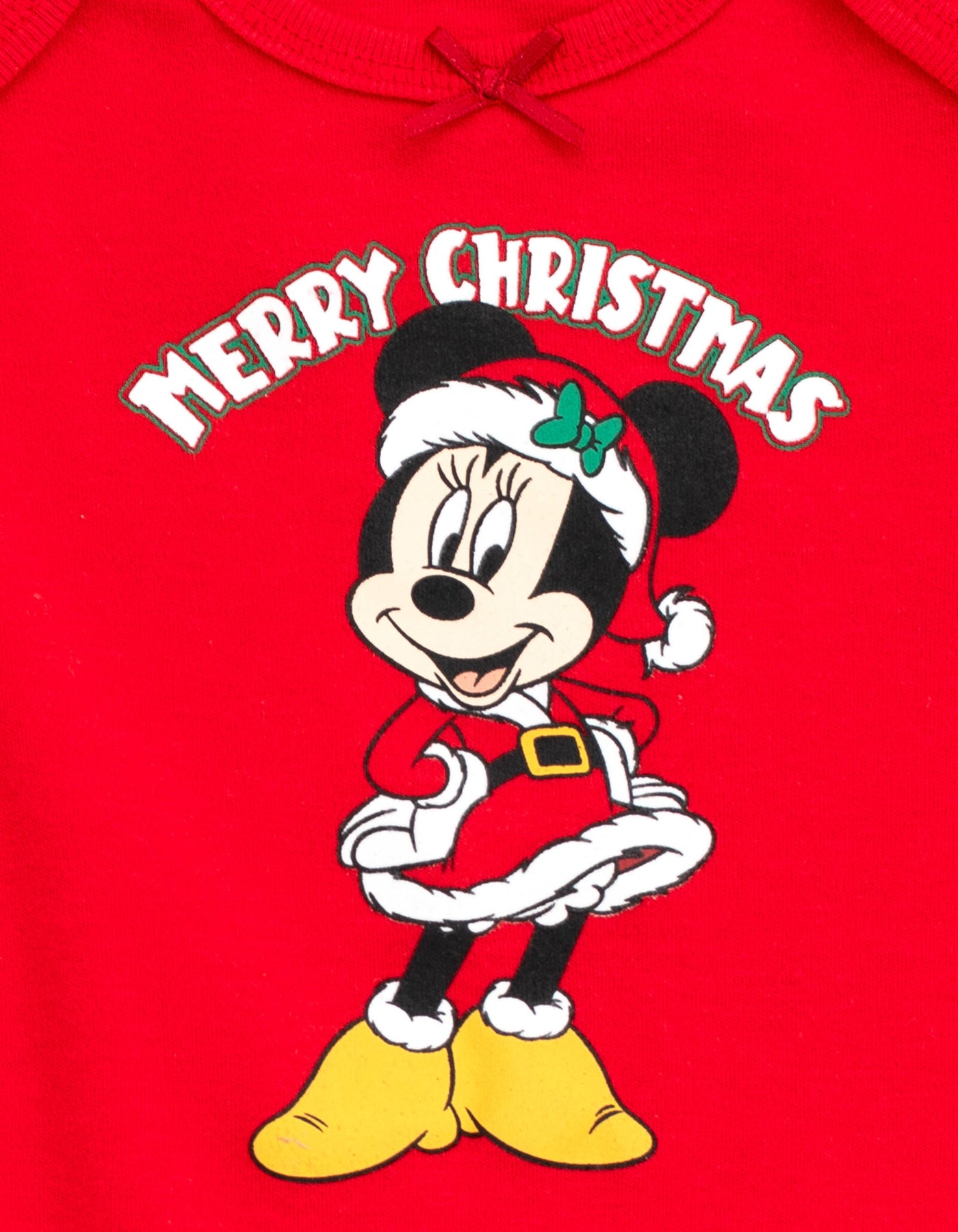 Disney Minnie Mouse Christmas Bodysuit