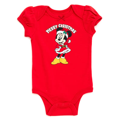 Disney Minnie Mouse Christmas Bodysuit