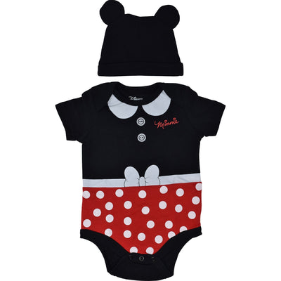 Disney Minnie Mouse Cosplay Bodysuit and Hat Set - imagikids