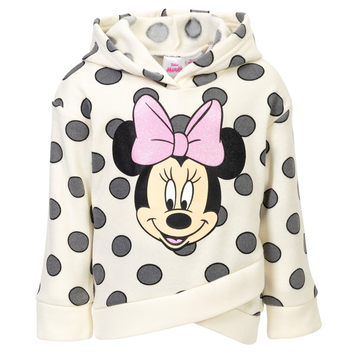 Disney Minnie Mouse Crossover Hoodie and Leggings Outfit Set - imagikids