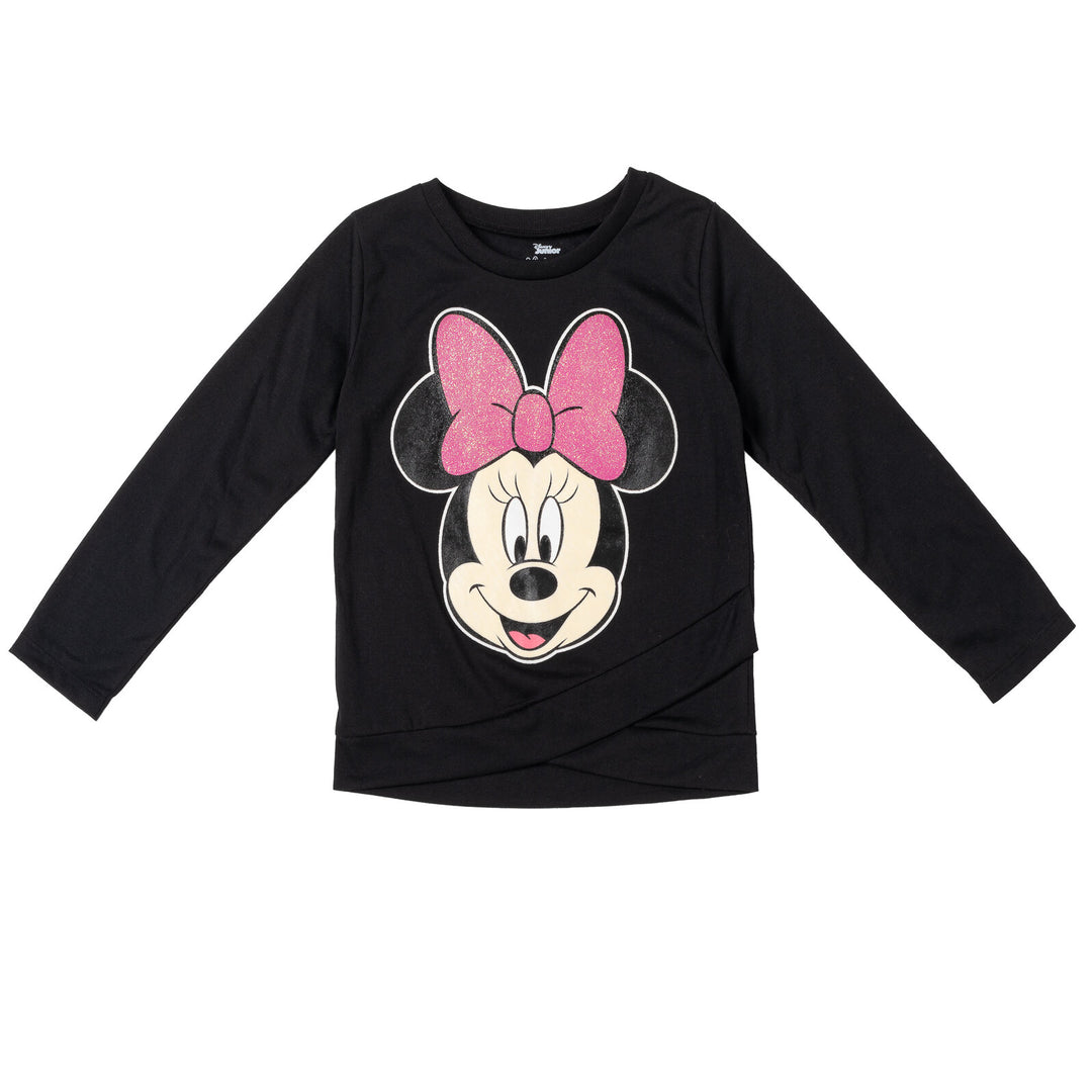 Disney Minnie Mouse Crossover T-Shirt and Leggings Outfit Set