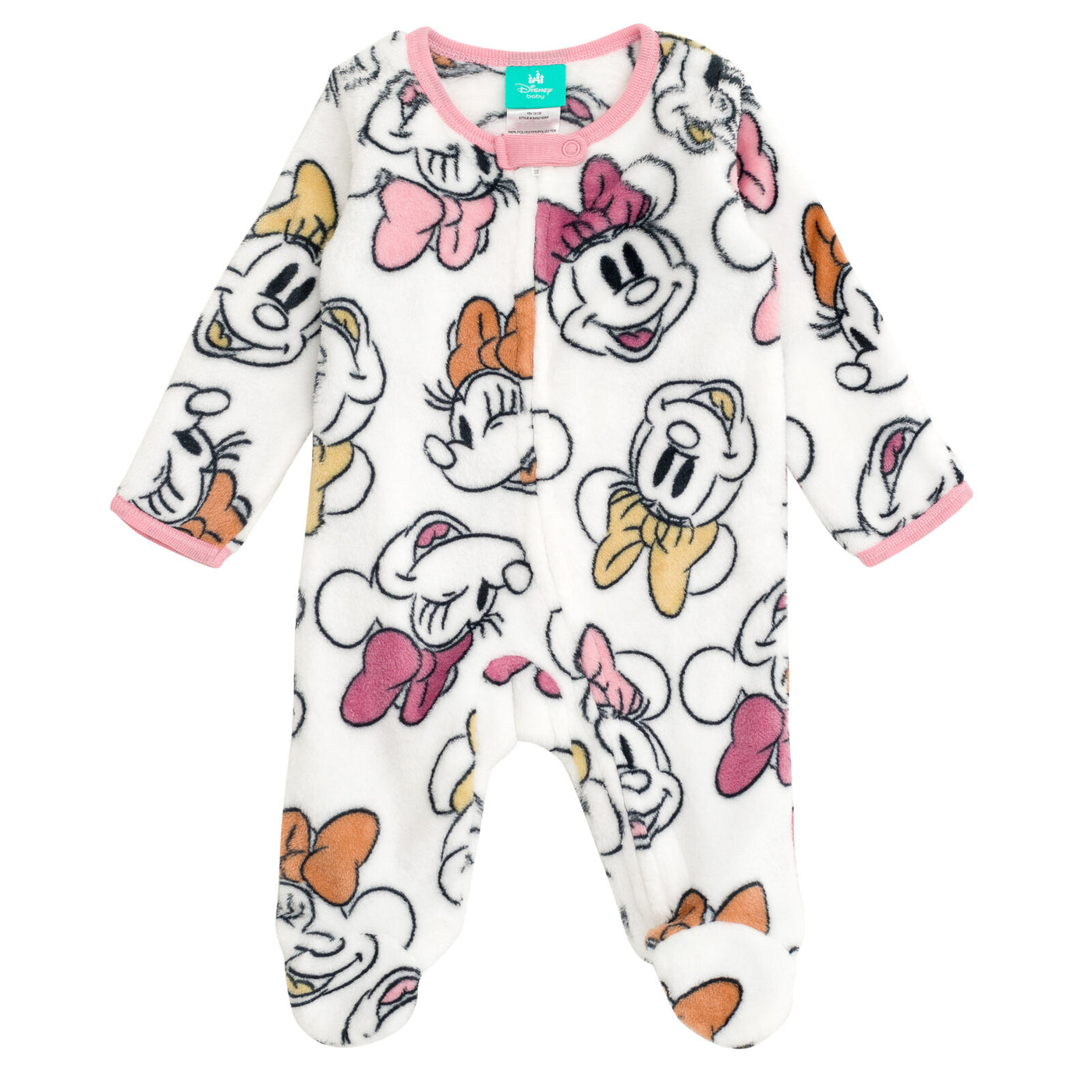 Disney Minnie Mouse Fleece 2 Pack Coveralls Woobie