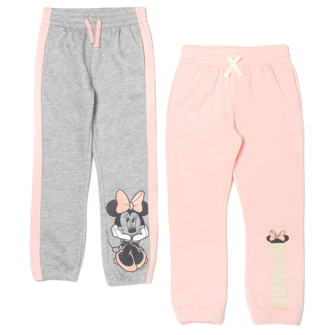 Disney Minnie Mouse Fleece 2 Pack Jogger Pants - imagikids