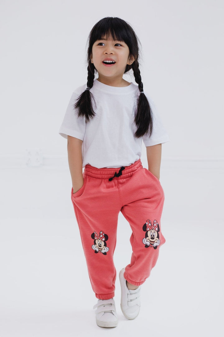 Disney Minnie Mouse Fleece 2 Pack Jogger Pants - imagikids