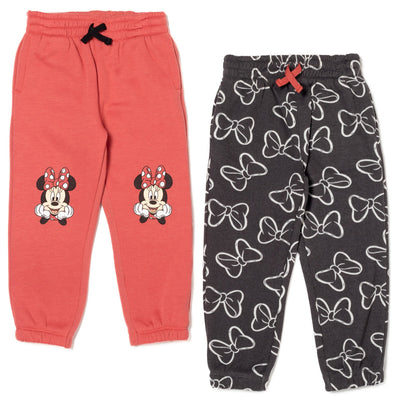 Disney Minnie Mouse Fleece 2 Pack Jogger Pants - imagikids