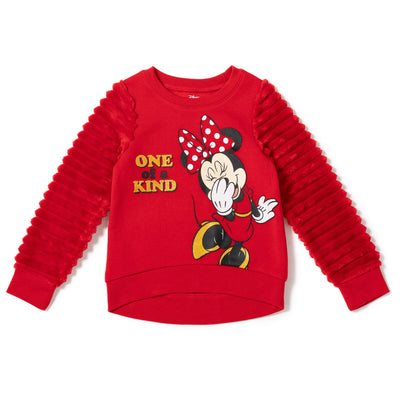 Disney Minnie Mouse Fleece Fur Sweatshirt - imagikids