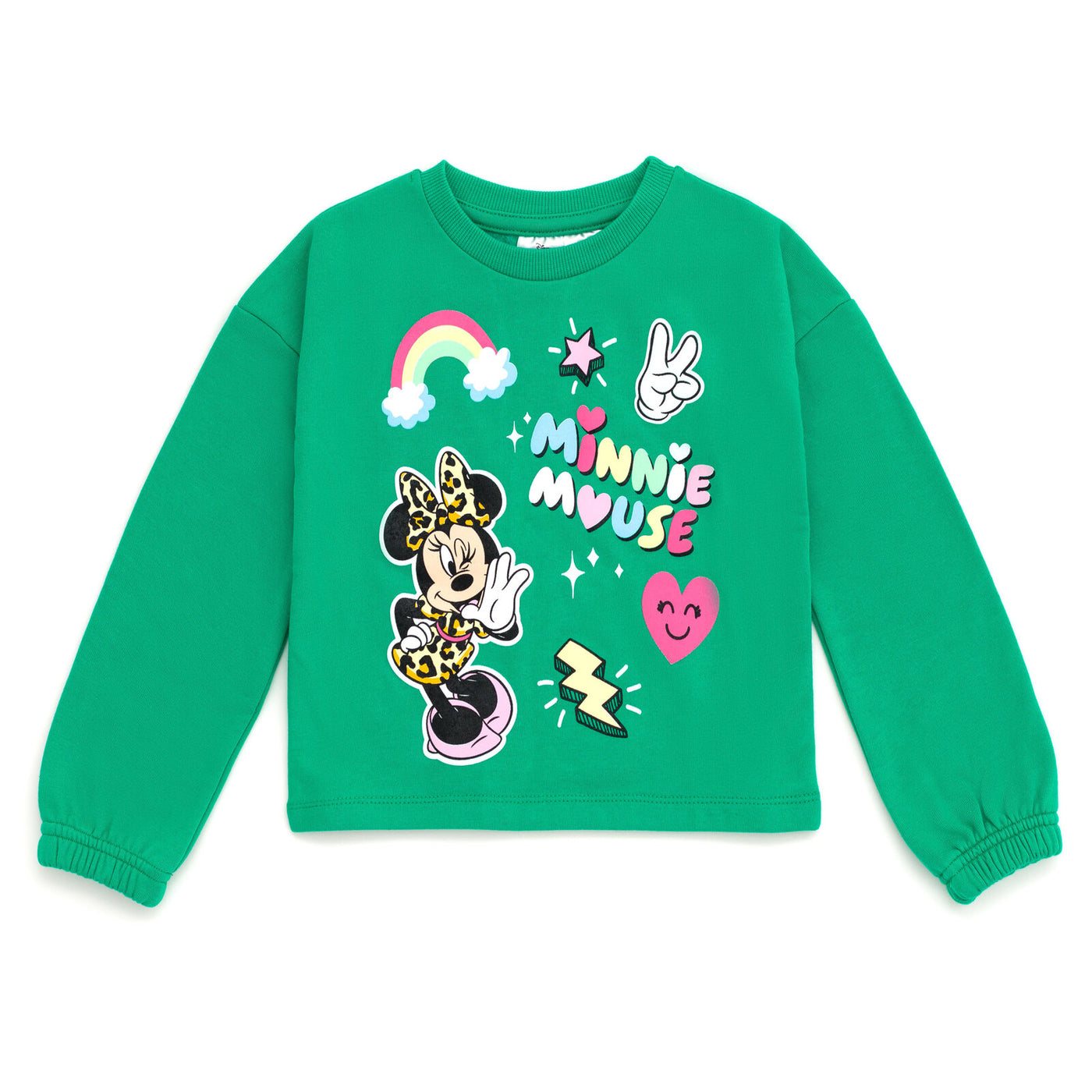 Disney Minnie Mouse Fleece Sweatshirt and Jogger Pants Outfit Set