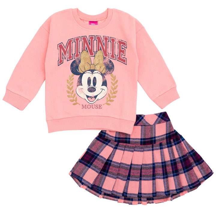 Disney Minnie Mouse Fleece Sweatshirt and Skirt