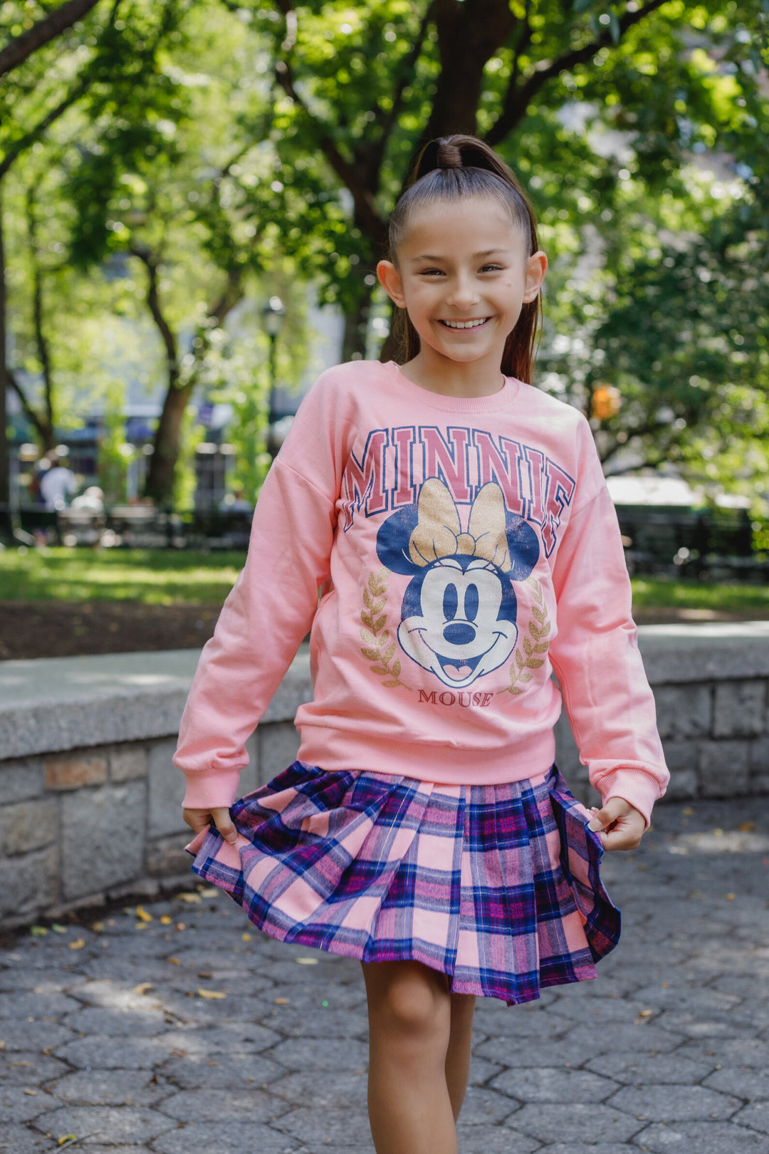 Disney Minnie Mouse Fleece Sweatshirt and Skirt