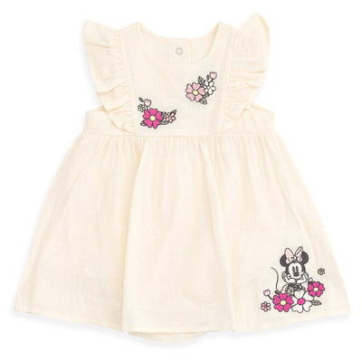 Disney Minnie Mouse Linen Matching Family Baby Dress